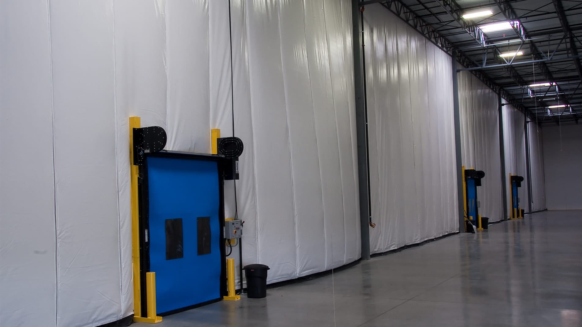 Keep your warehouse in separate temp zones with InsulWall