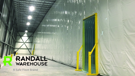 High energy meets solid temp control with insulated curtain walls from InsulWall