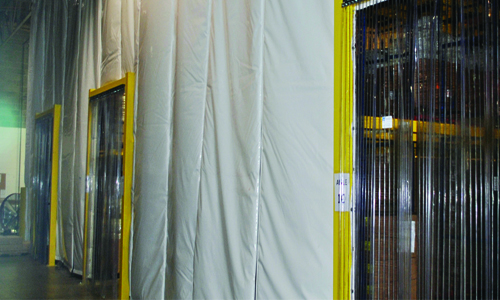 Insulated curtain walls are the solution to unique temp storage problems